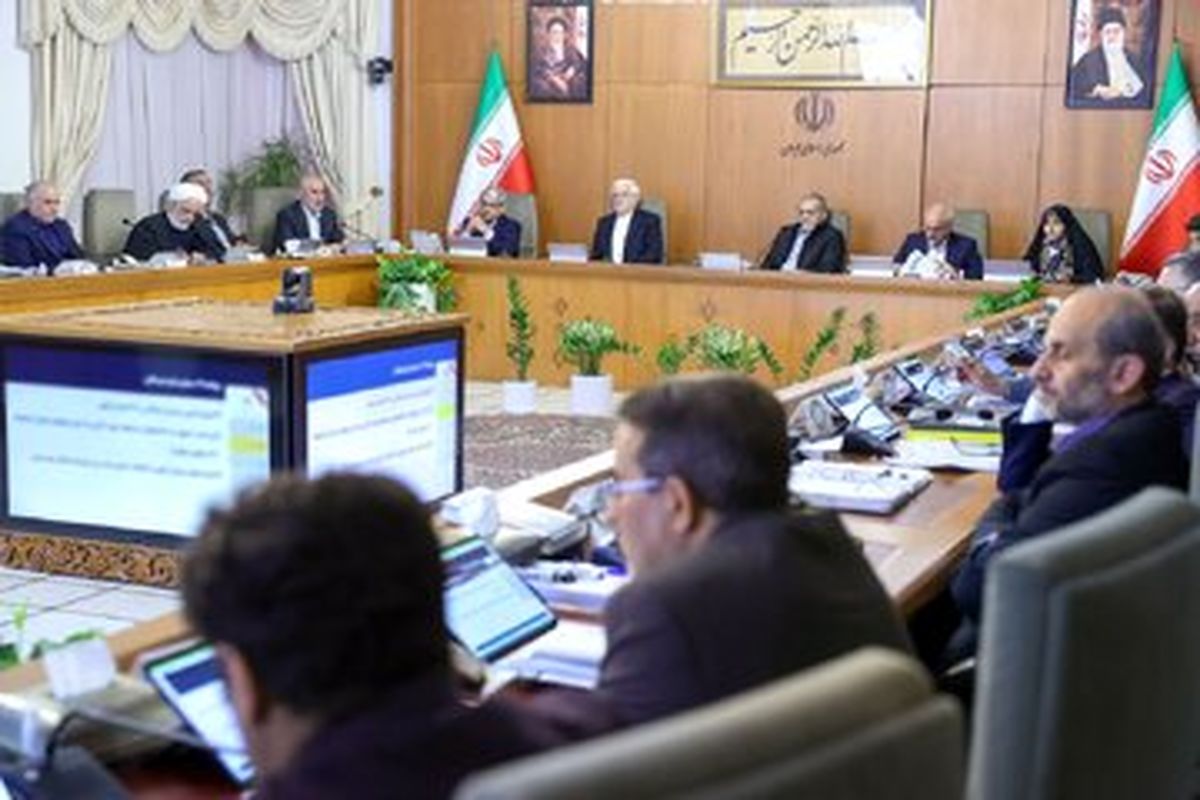 جلسه هیات دولت بدون همتی و ظریف برگزار شد