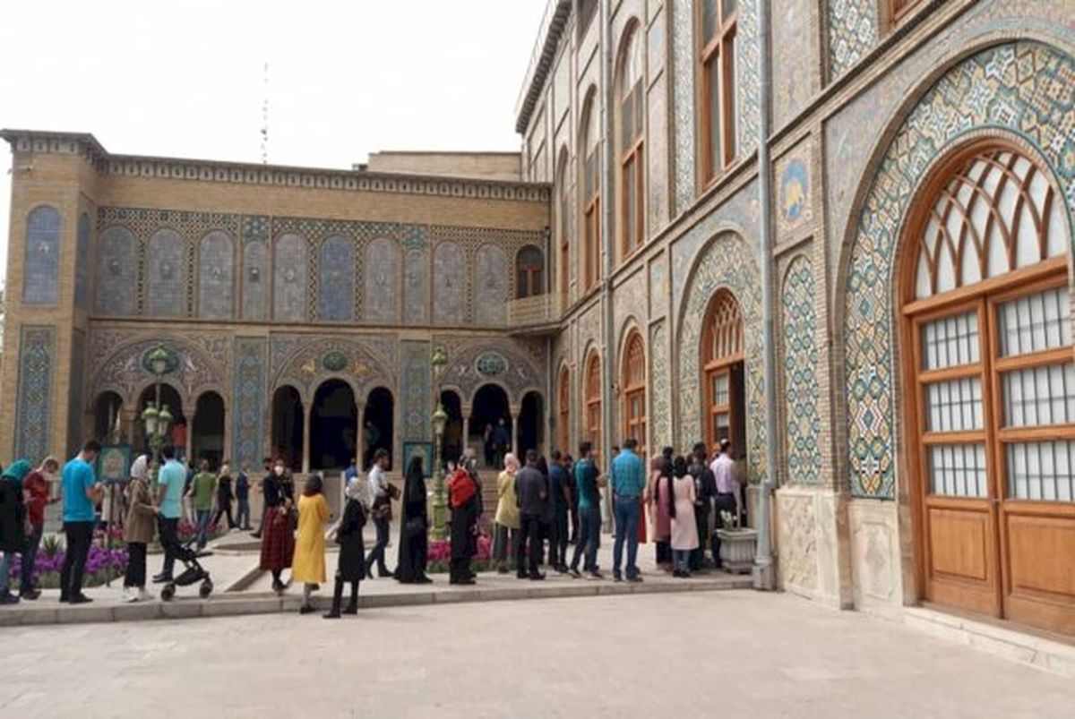 بازدیدکنندگان نوروزی از کاخ گلستان استقبال بینظیری داشتند