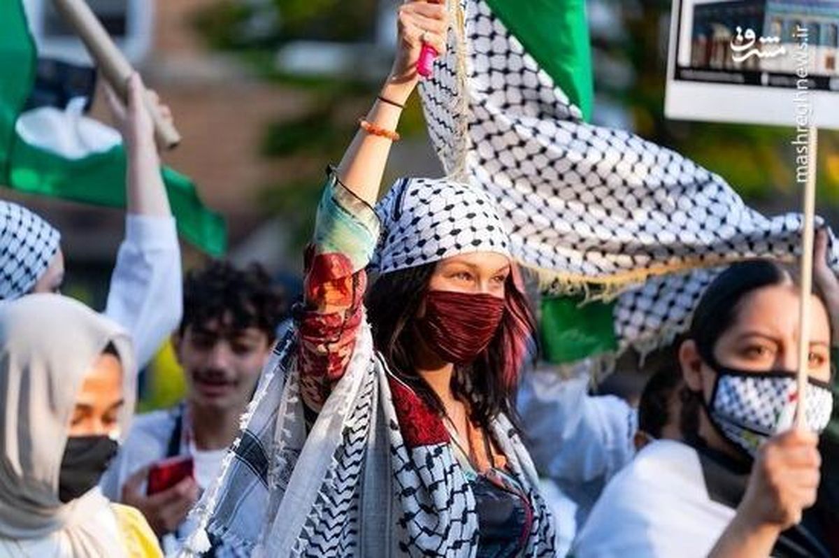 ببینید | دنیای مُد با تم فلسطین و موزیک ایرانی میلیونی بازدید گرفت