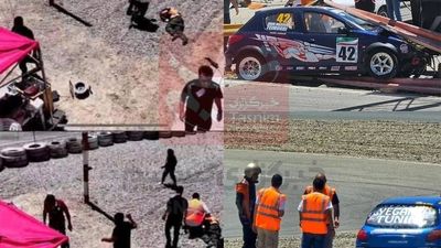 عکاس مطبوعاتی در جریان حادثه پیست اتومبیلرانی درگذشت