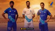 رونمایی استقلال خوزستان از پیراهن جدید با طرح خلیج فارس