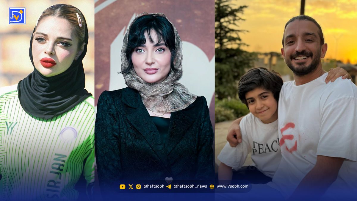 نگاه روز | مونا ثریابین با لباس ملوان بندر انزلی، آوا سریال شغال در اکران، سینا ساعی و رایان سرلک