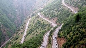 جاده چالوس امروز یکطرفه می‌شود