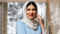 استایل خاص هلیا امامی با لباس کیمونو و انگشتر عجیب