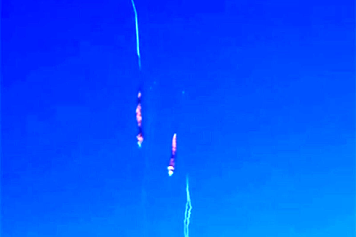 ببینید | علت مشاهده دود در آسمان چابهار