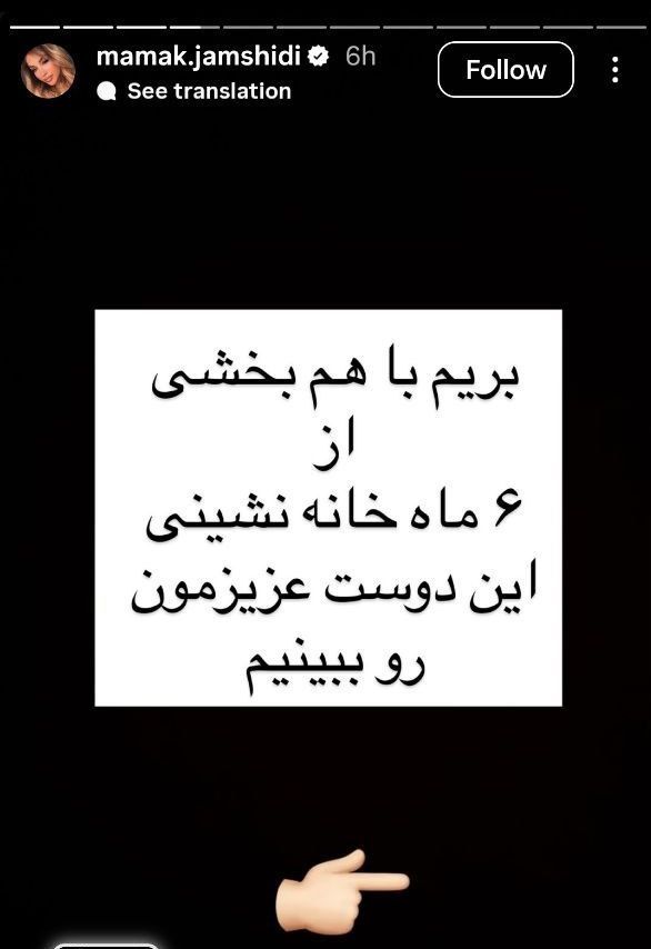 خواهر پژمان جمشیدی درباره شاکی پرونده چند استوری جدید منتشر کرد