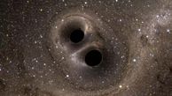 ویدئو| به تماشای شگفت‌انگیز ادغام دو سیاهچاله بنشینید