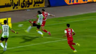 گل دوم پرسپولیس به خیبر خرم آباد توسط اوستون اورونوف