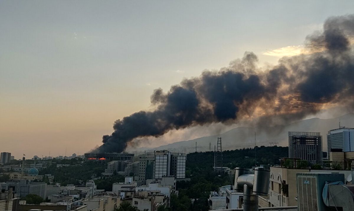اولین تصویر از خبرنگار مجروح ساختمان صدا و سیما