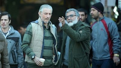  بهرام بیضایی تولد هشتاد سالگی امیر نادری را تبریک گفت/ عکس 
