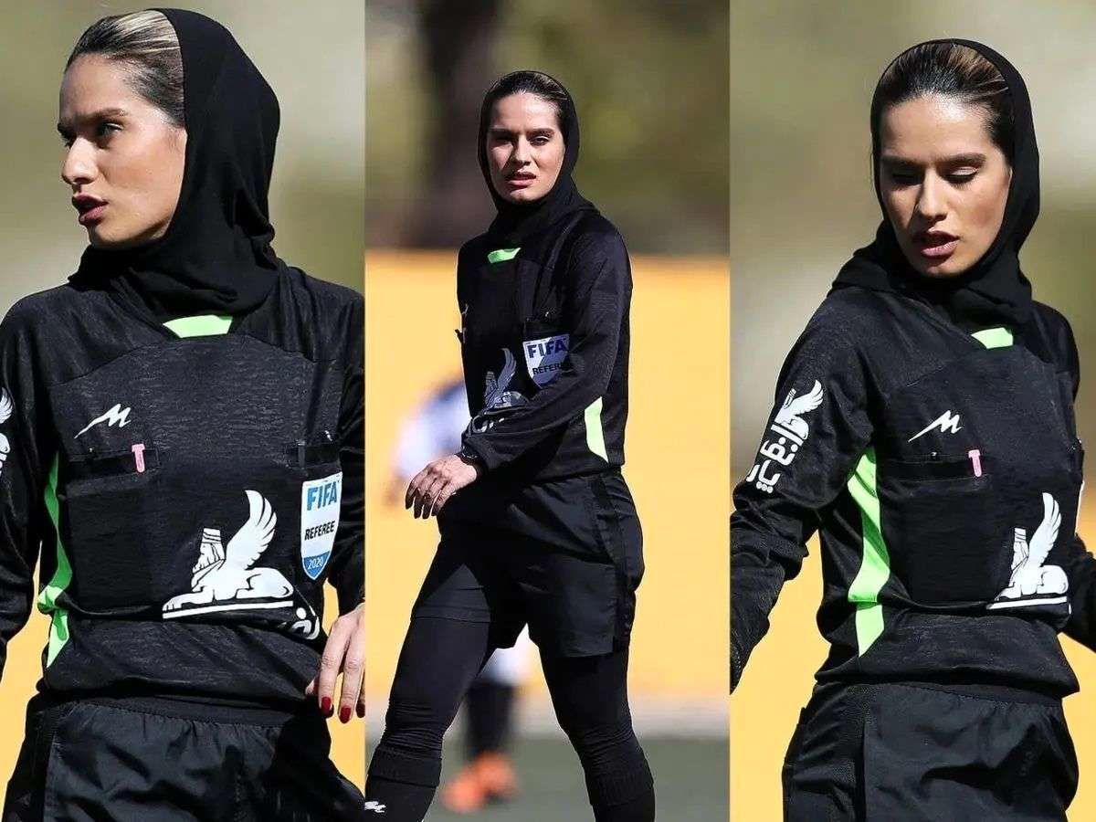 تغییر ناگهانی داور زن دربی به خاطر انتشار یک عکس