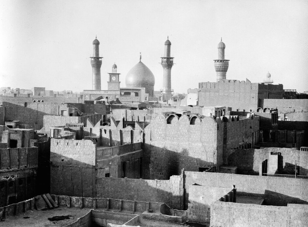 گزارش تصویری | قدیمیترین تصاویر بارگاه امام حسین در کربلا