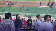 شعار هواداران پرسپولیس علیه درویش؛ حیا کن رها کن شروع شد!