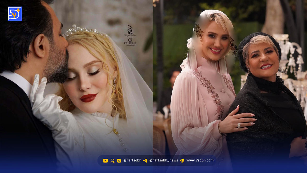 تیپ و استایل بازیگران / خانم های بازیگر در عروسی آرام جعفری و بابک انصاری