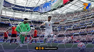 علیرضا بیرانوند در چارچوب دروازه تیم منتخب جام جهانی!