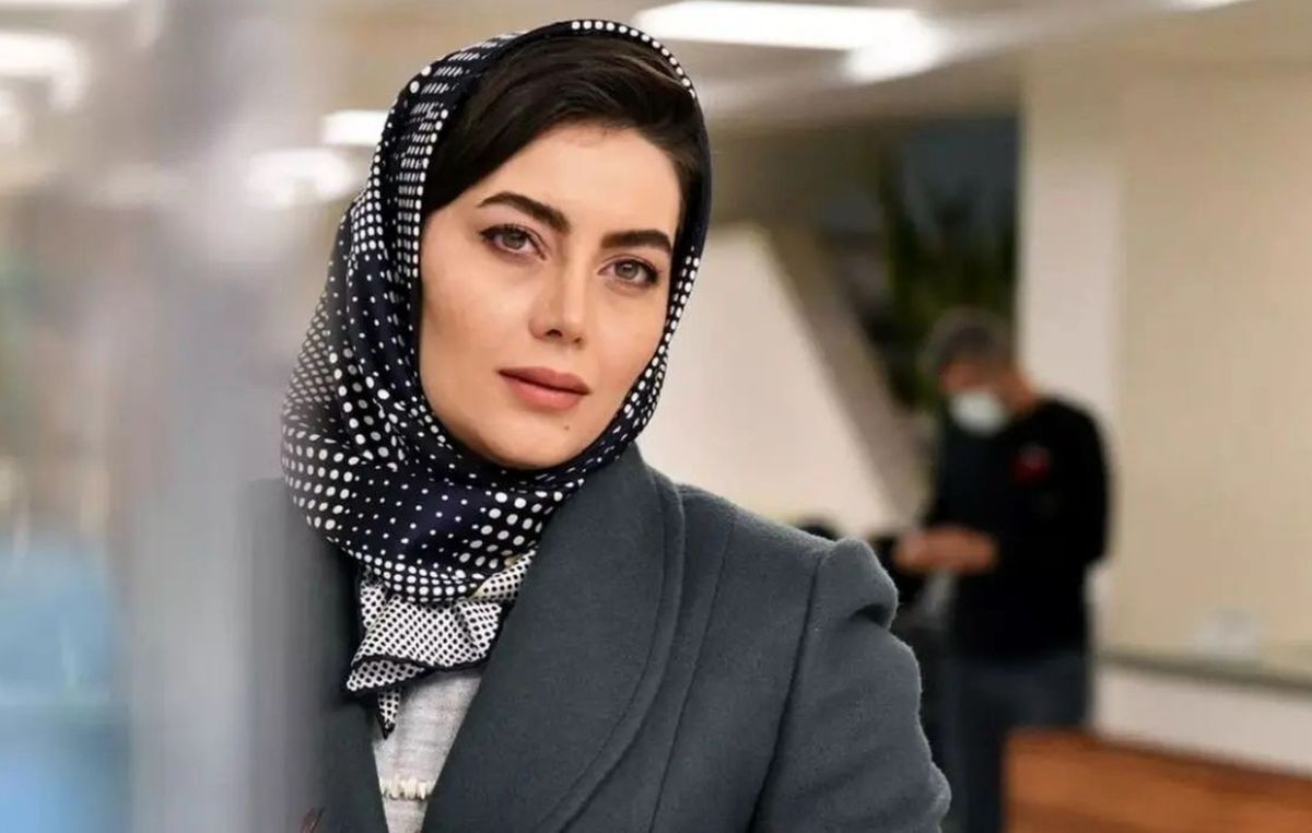 لباس کردی زیبای هدیه بازوند، روژان سریال نون خ با دوردوزی طلایی و شیک/ اصیل و ایرانی پسند+عکس