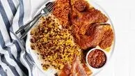 طرز تهیه یک مرغ متفاوت برای زرشک پلو