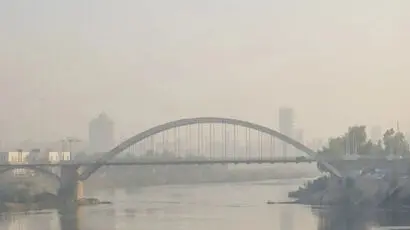 ثبت هوای آلوده در ۱۱ شهر خوزستان