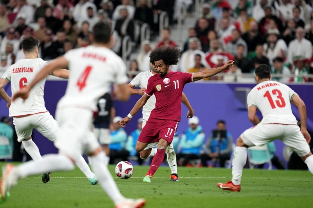تیم ملی قطر با ۲۵ خارجی مقابل ایران