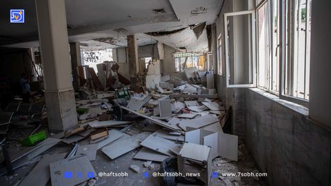 گزارش تصویری روزنامه هفت‌صبح از زندان اوین پس از حمله جنایتکارانه رژیم صهیونی