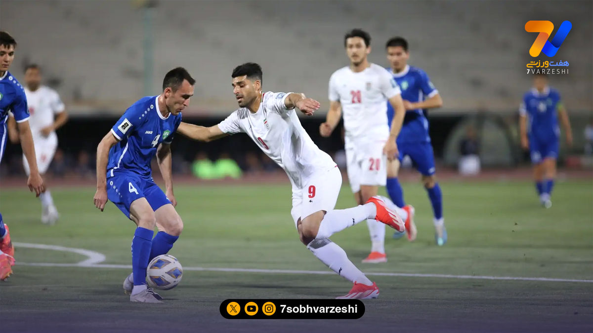 پوستر جذاب فدراسیون فوتبال برای دیدار ایران - ازبکستان