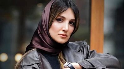 گریم عجیب زهرا نادری‌ فر بازیگر نقش هوژان در سریال ناریا