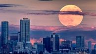 «ابر ماه خاویاری» در آسمان امشب تهران+ ویدئو