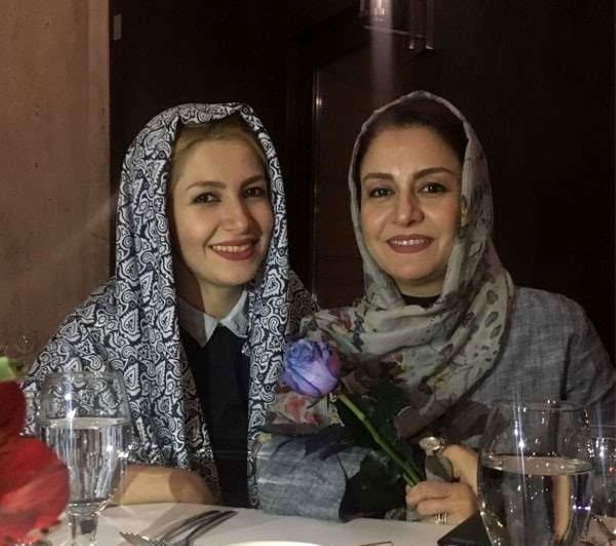 ملیکا زارعی و خواهرش مریلا زارعی