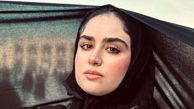 نگین (هانیه غلامی) سریال یزدان در مراسم عاشورا + عکس