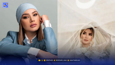 جواهرات لوکس متین ستوده در شب عروسی با کامران تفتی