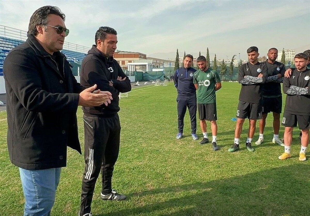 عکس| پیام آتیلا حجازی پس از بازگشت به جمع آبیها