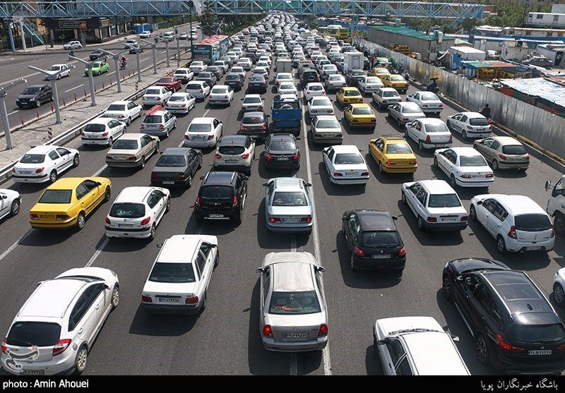 ترافیک تهران در شمال شهر گره خورد