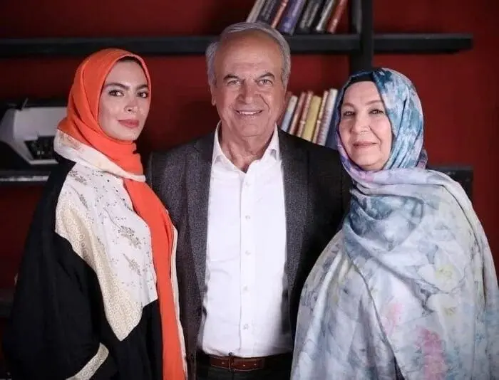 غلامرضا نیکخواه و همسرش