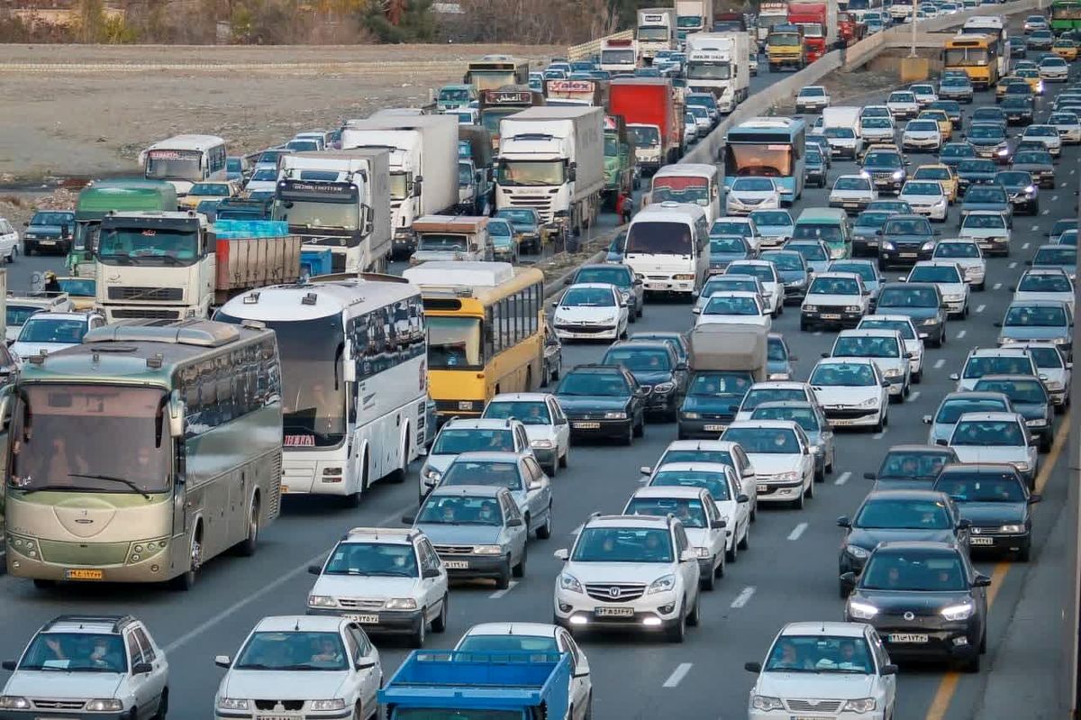 ترافیک سنگین در برخی از محور‌های شمالی کشور