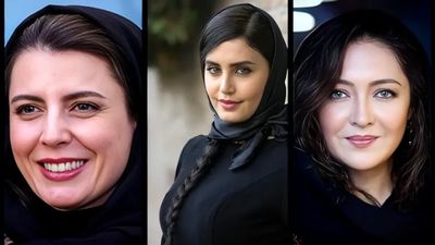تونل زمان؛ طناز طباطبایی و فاطمه گودرزی در مراسم ختم عسل بدیعی؛ سال 92