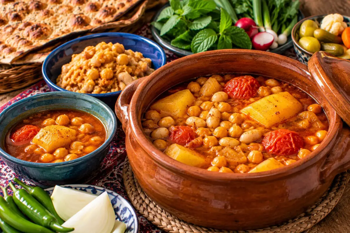 چگونه آبگوشت گیاهی بدون گوشت درست کنیم؟