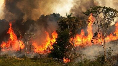 آتش‌سوزی وحشتناک در فروشگاه میلاد شاهین شهر