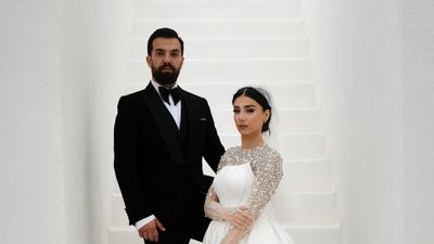 عکس های خصوصی عروسی مرجان سلحشوری لو رفت! + 8 عکس با لباس رویایی و جذاب