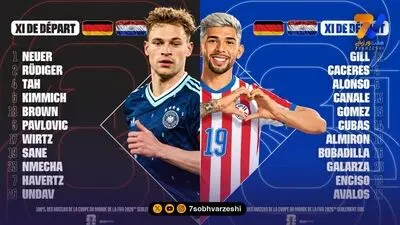 حذف ناباورانه ژرمن‌ها؛ آلمان در ضربات پنالتی مغلوب پاراگوئه شد!