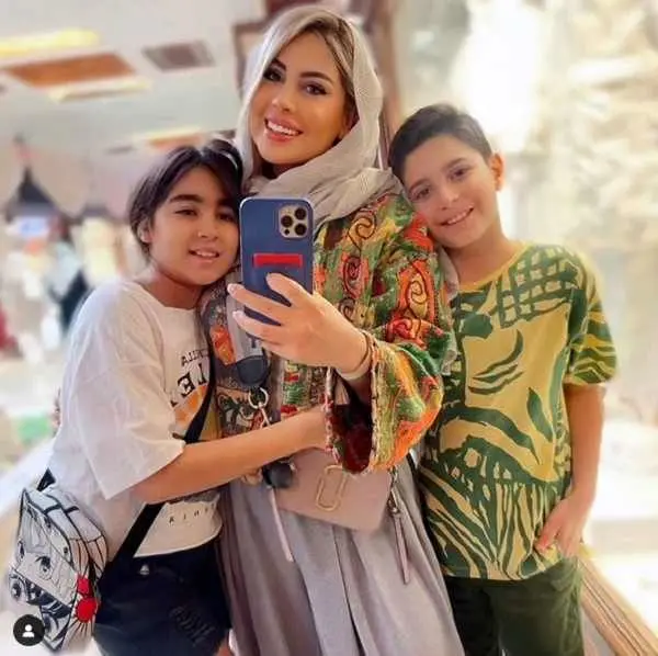 پریا پرتوی فرد و شوهر اول و دومش /بابک و حمید 