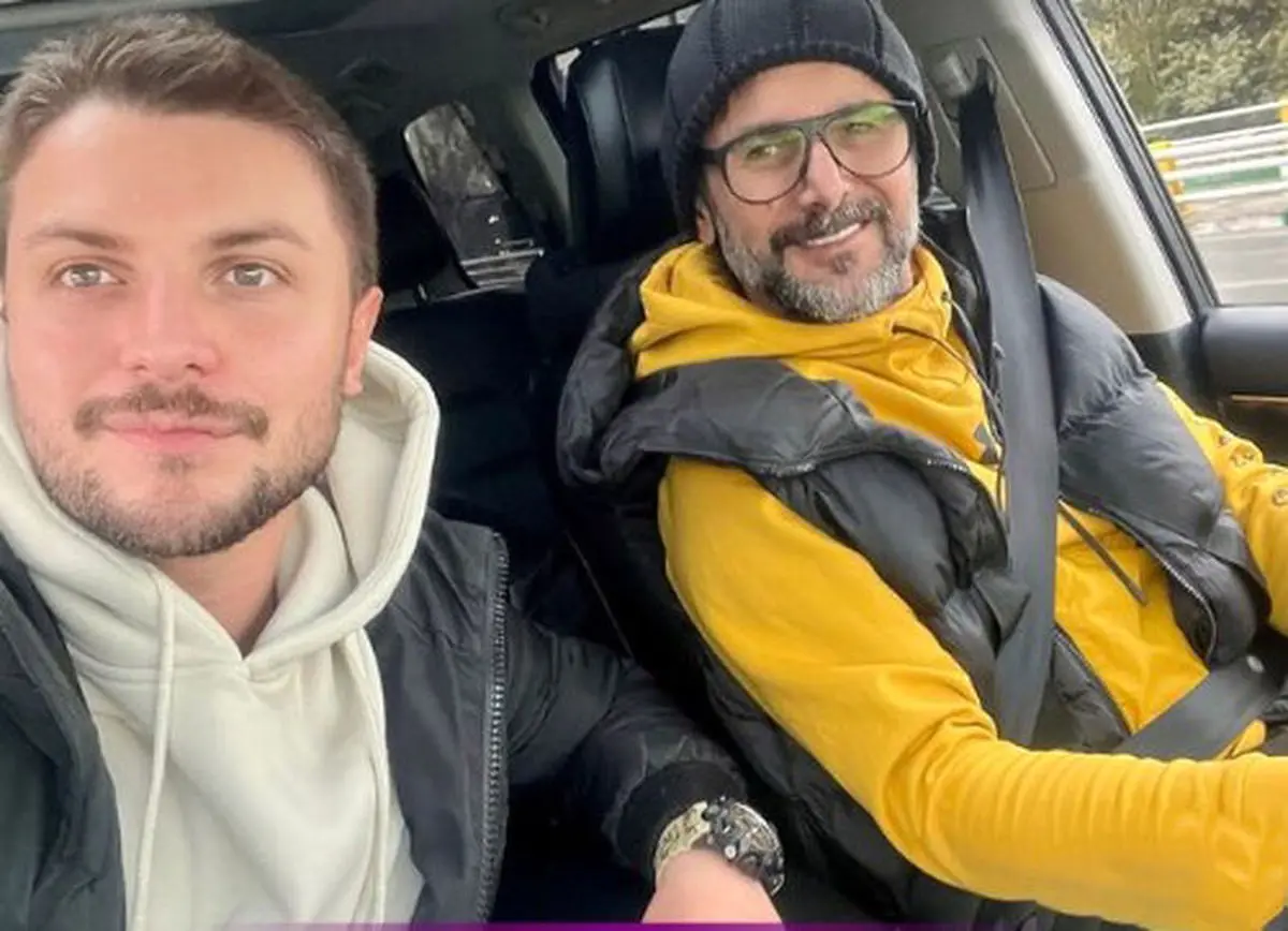 امین حیایی در کنار تنها پسرش دارا؛ لحظات پدرانه‌ای که دل همه رو برد + ویدیو