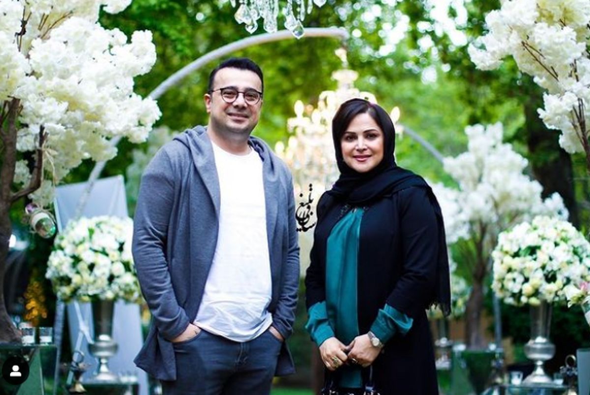 ازدواج سپند امیرسلیمانی با مونا کرمی
