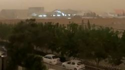 فیلم آخرالزمانی از طوفان شدید در تهران