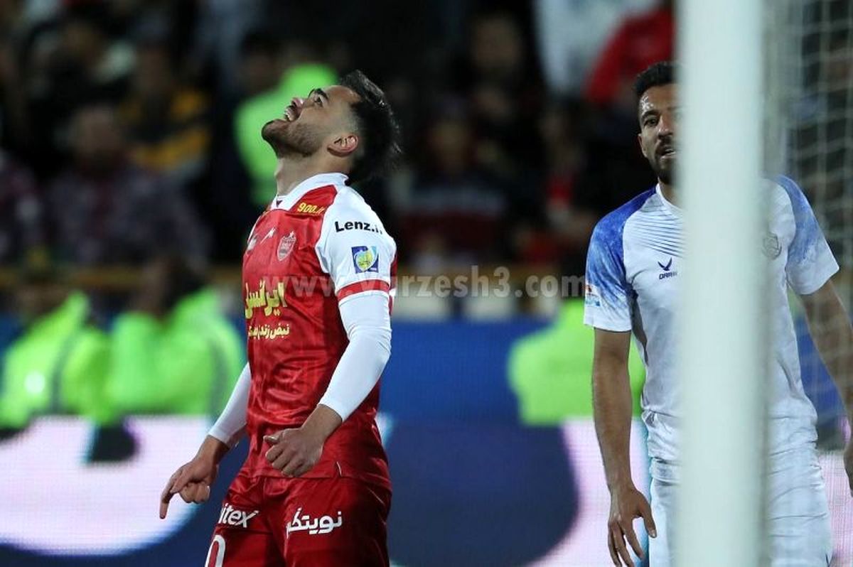پایان نیمه اول؛ پرسپولیس صفر -‌ ملوان صفر