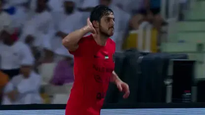گل اول شباب الاهلی به العین توسط سردار آزمون