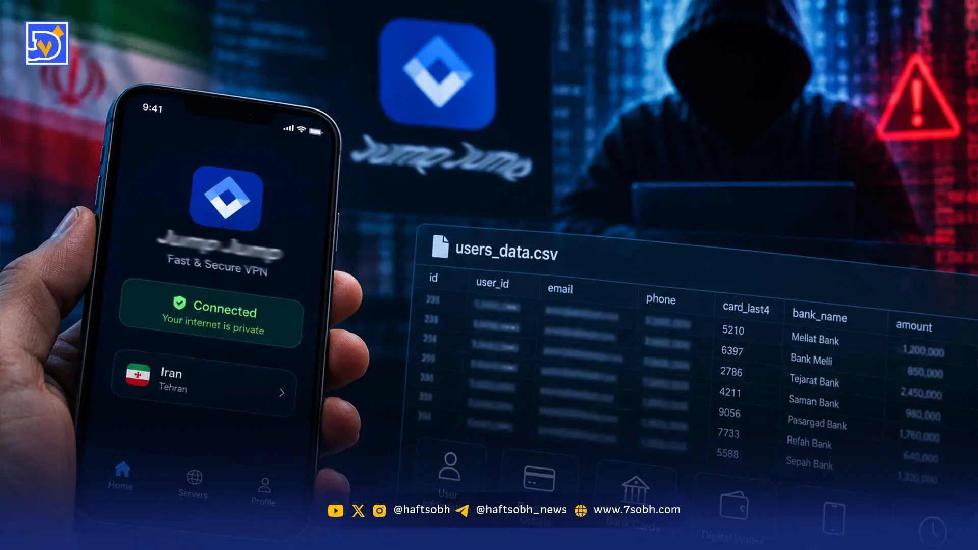 ادعای افشای اطلاعات و توصیه به توقف استفاده از این VPN