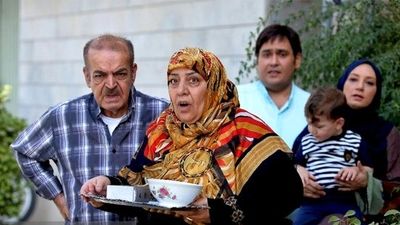 دکوراسیون آشپزخانه شیک مادر شهاب حسینی + عکس