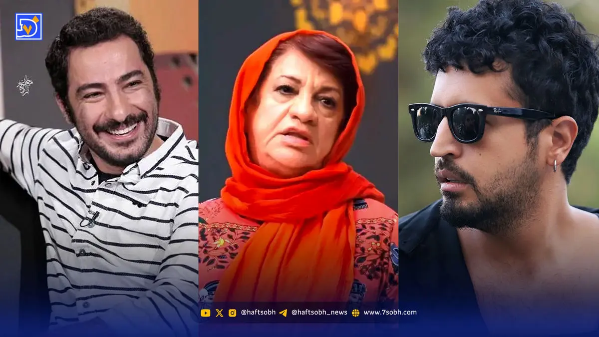 حضور جنجالی نوید محمدزاده و مهرداد صدیقیان با استایل یقه باز در عروسی دختر ناهید مسلمی