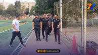  حضور هاشمیان، پیروانی و خانبان در ورزشگاه برای تماشای دربی امیدها