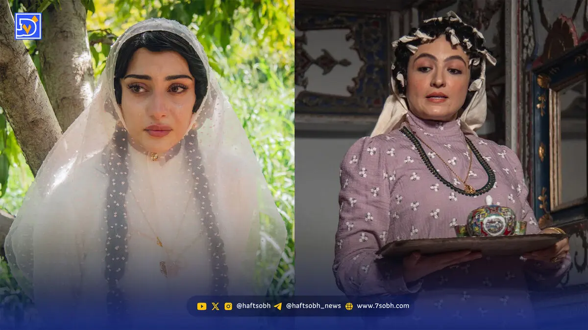 پست ترلان پروانه و گلاره عباسی برای سریال بامداد خمار